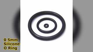 0.5 میلی متر سیلیکون O حلقه مهر و موم بازرسی کامل