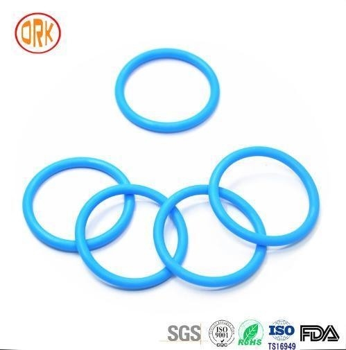 0.5mm - 1000mm 568 رنگ آبی سیلیکون مهر و موم لاستیک حلقه RoHS لاستیک تخت O حلقه