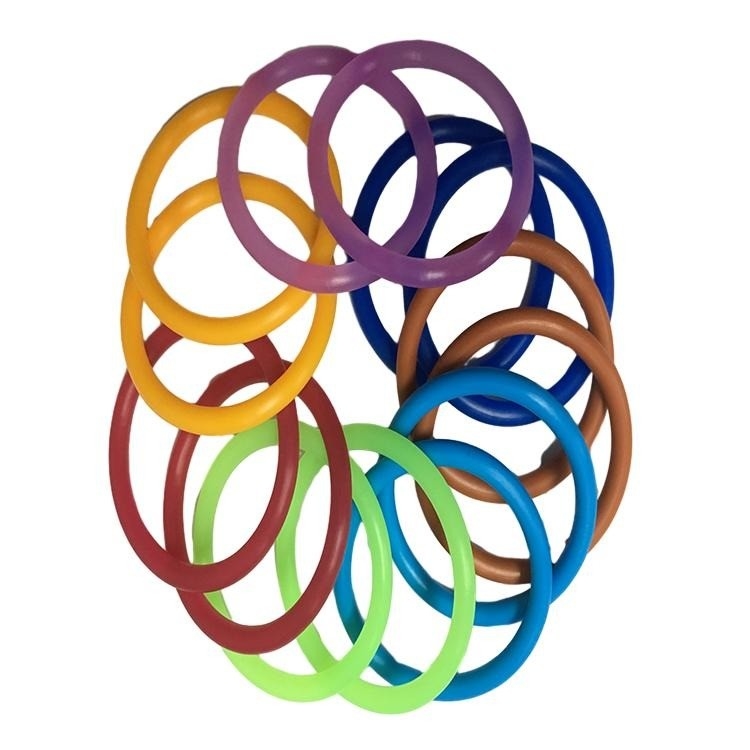 مهر و موم سیلیکون O-Ring سفارشی FPM FFKM HNBR NBR FKM برای عملکرد مطلوب مهر و موم