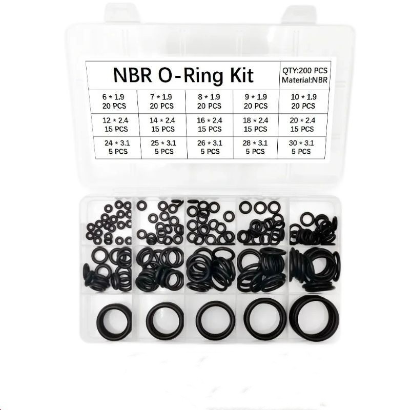 NBR 90 ربای O-ring Seal Kit Box Set برای OEM/ODM کارایی و استاندارد قابل قبول