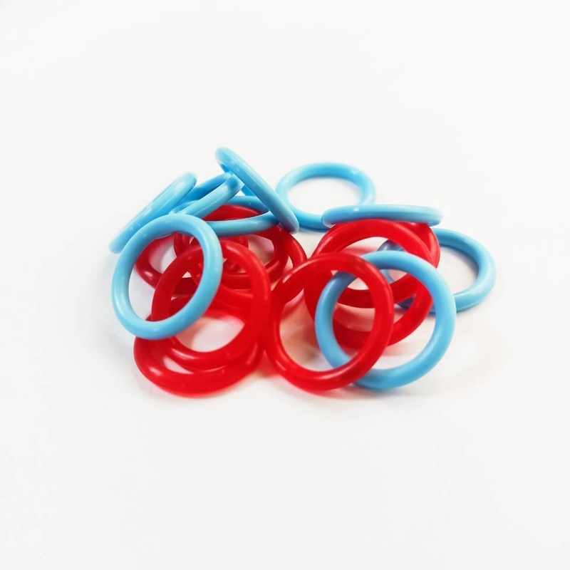 تجهیزات سخت افزاری سیلیکون گاسکت مهر پلاستیکی لاستیک O-ring بررسی توسط انسان و ماشین
