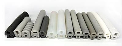 60 Mpa درب اتومبیل مهر و موم آب و هوا استریپینگ عایق صوتی لاستیک مهر و موم نوار برای خودرو