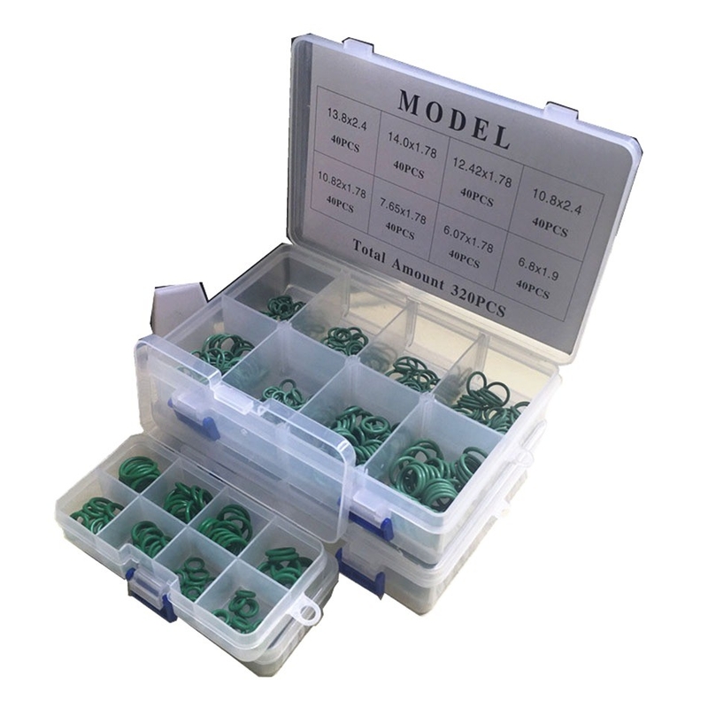 ORK 382pcs/386pcs/407pcs/408pcs Fkm یا Nbr جعبه مهر و موم O-Ring از لاستیک