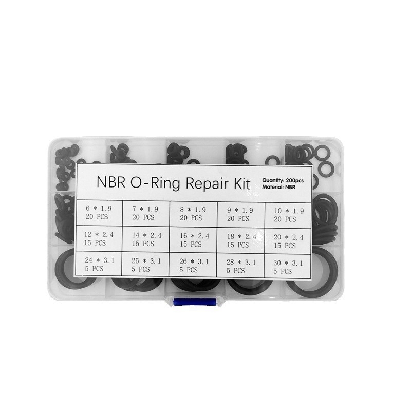 کیت مهر و موم ماشین لباسشویی سیلیکون لاستیک Hnbr O-Ring برای کاربردهای صنعتی غیر استاندارد