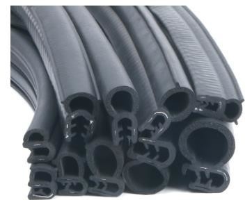 سایز سفارشی D-Type EPDM فوم چسبدار درب مهر و موم نوار ضد گرد و غبار لاستیک برای درب پنجره