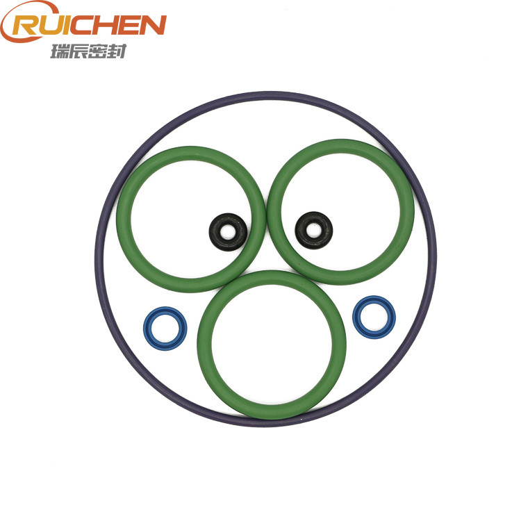 بسته بندی شده FFKM O-Ring نترل لاستیک Buna NBR70 برای مهر و موم مقاوم به روغن پایدار