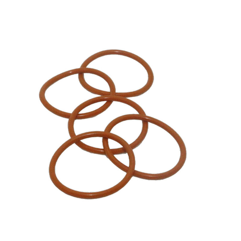 مواد غذایی درجه حرارت مقاوم به رنگ شفاف سیلیکون O-Rings مهر لاستیکی برای هر رنگ