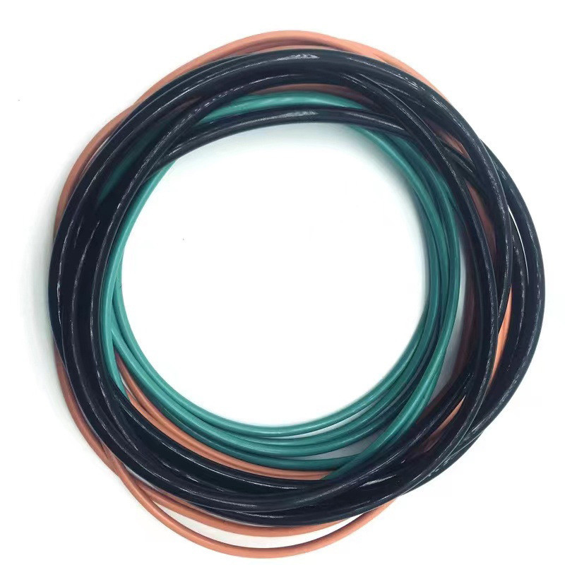 محصولات O-Ring لاستیکی NR غیر استاندارد در رنگ های مختلف برای خدمات پردازش قالب