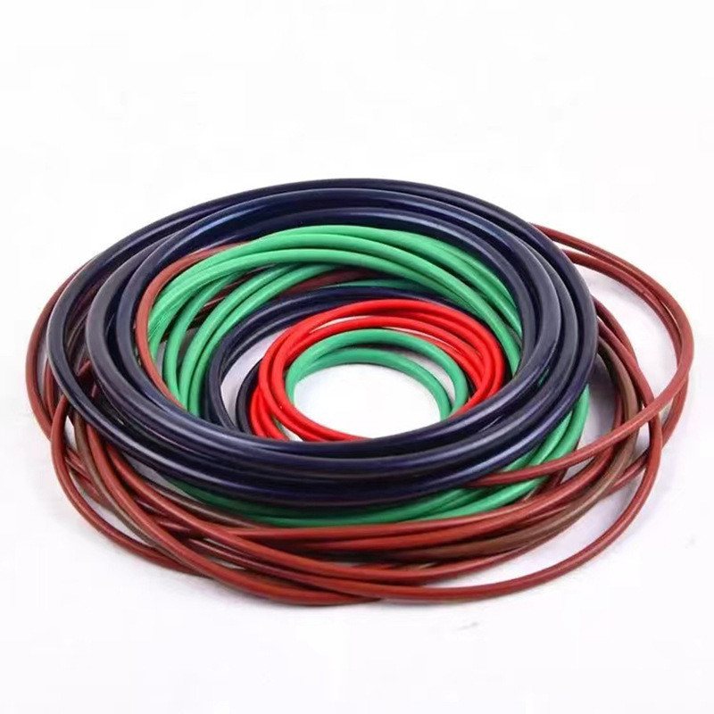 محصولات O-Ring لاستیکی NR غیر استاندارد در رنگ های مختلف برای خدمات پردازش قالب