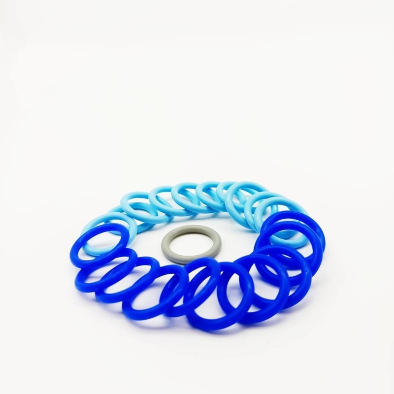 شکل نقاشی 2D / 3D O-Ring NBR FKM HNBR سیلیکون برای بسته بندی سفارشی اندازه بزرگ