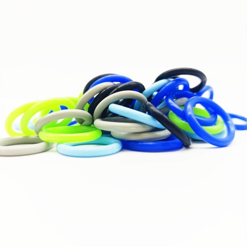 شکل نقاشی 2D / 3D O-Ring NBR FKM HNBR سیلیکون برای بسته بندی سفارشی اندازه بزرگ