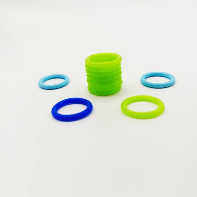شکل نقاشی 2D / 3D O-Ring NBR FKM HNBR سیلیکون برای بسته بندی سفارشی اندازه بزرگ