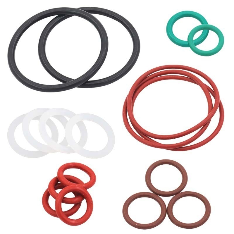 حلقه های O لاستیکی OEM / ODM قابل قبول برای مهر و موم ترموز در محدوده سختی 20-90 Shore A