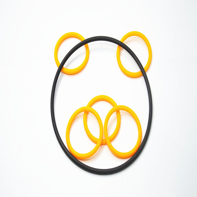As568 مهر و موم کوچک سیلیکون O-ring برای روغن و گاز درجه حرارت سیلیکون لاستیک