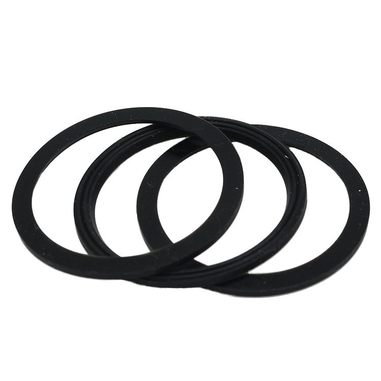 OEM/ODM لاستیک EPDM FKM SBR NR گرد ساده نازک صاف مهر و موم گاسکت شوینده با بازرسی کامل CE