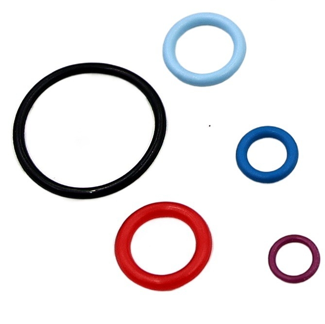 بازرسی کامل EPDM/FKM/FFKM/NBR حلقه های سیلیکونی O برای کاربردهای کوچک یا بزرگ
