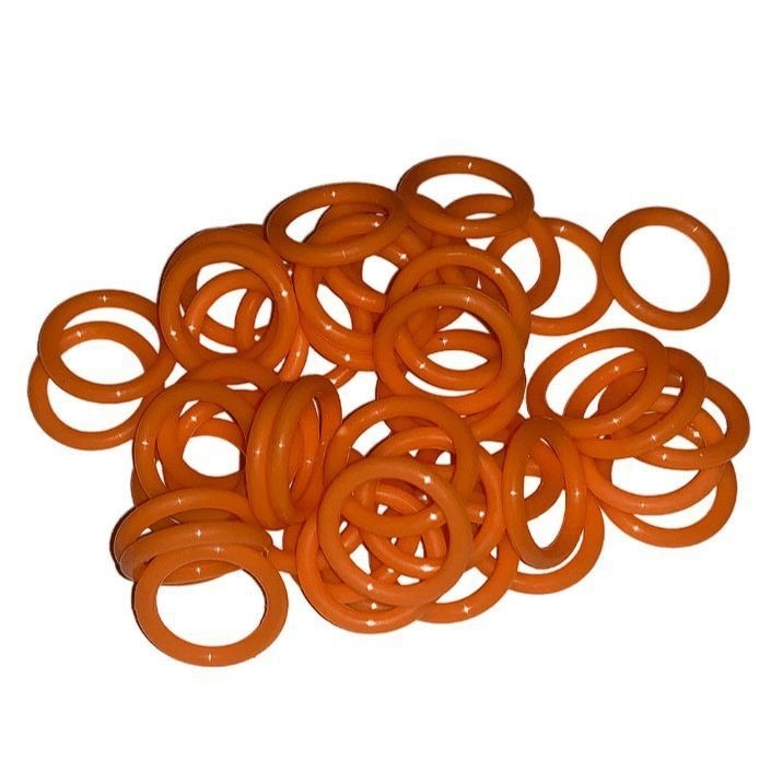 مهر و موم های رنگ سفارشی NBR سیلیکون لاستیک O-ring برای بسته شدن موثر در مواد FKM