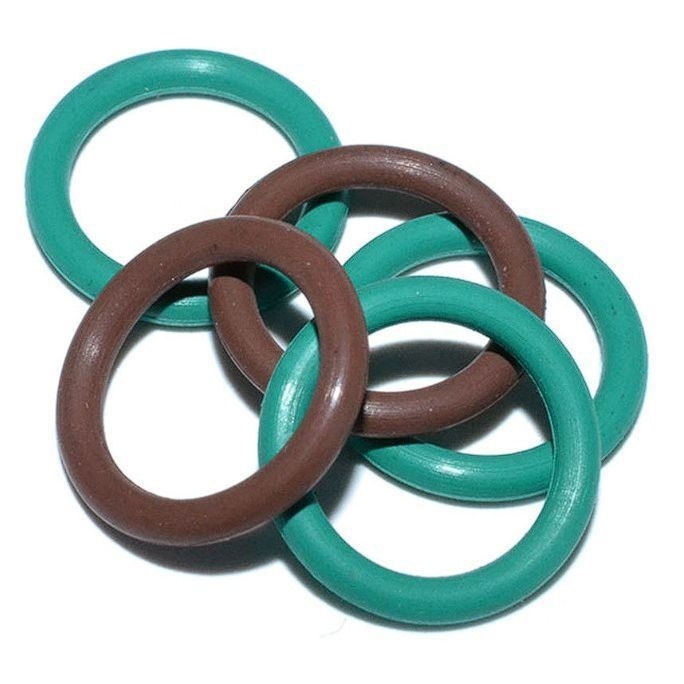 مهر و موم های رنگ سفارشی NBR سیلیکون لاستیک O-ring برای بسته شدن موثر در مواد FKM