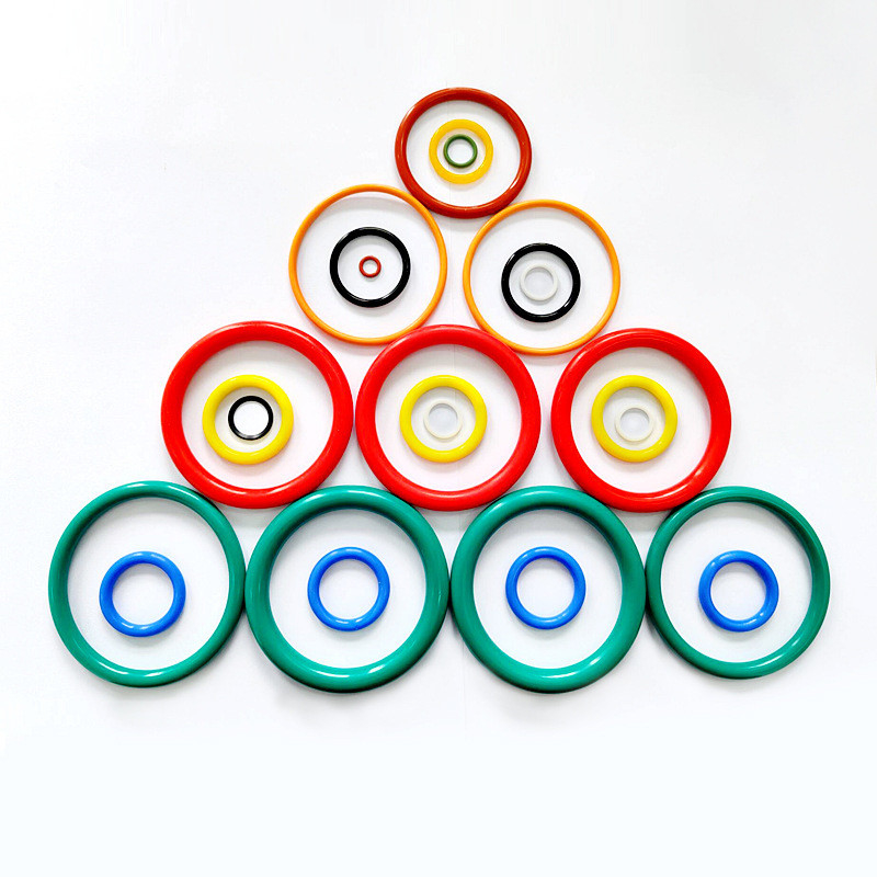 دسته بندی سیلیکون O-Ring درجه غذایی اندازه های کامل برای مهر و موم پذیرای سفارشات OEM