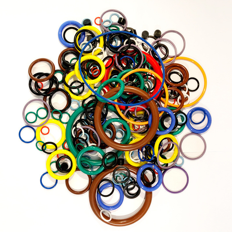 دسته بندی سیلیکون O-Ring درجه غذایی اندازه های کامل برای مهر و موم پذیرای سفارشات OEM