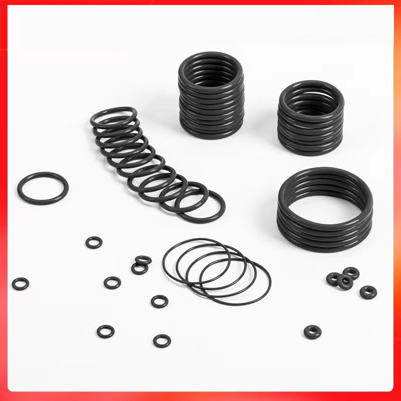 حلقه O استاندارد لاستیکی AEM/EPDM/FKM/NBR برای مهر های مقاوم به فرسایش
