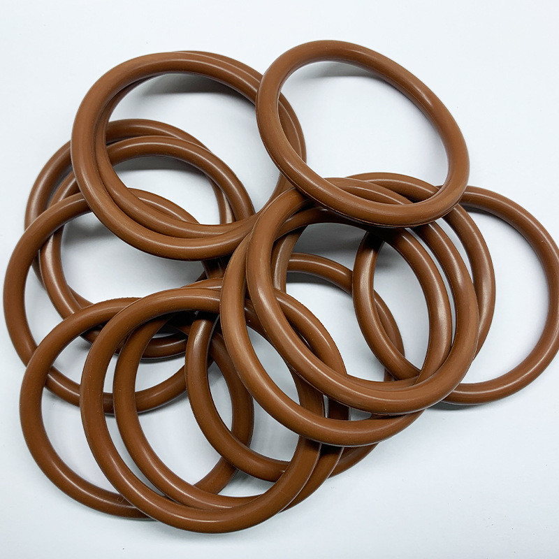 مقاومت در برابر دماهای بالا درجه غذایی روشن شفاف سیلیکون O-ring برای استفاده از مهر و موم