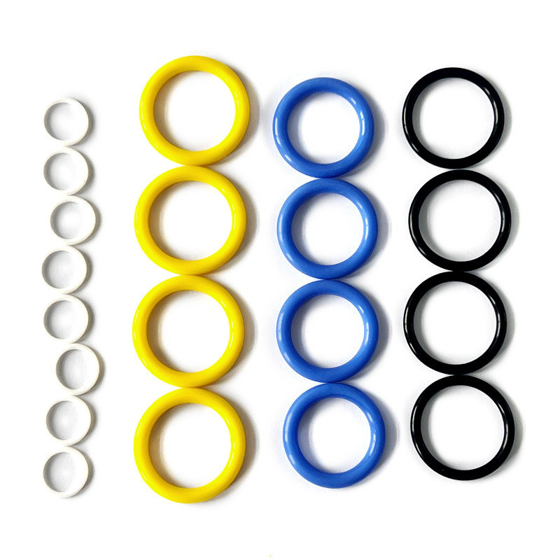 حلقه O-Ring / مهر و موم سفارشی FKM NBR در رنگ های مختلف برای کاربردهای صنعتی