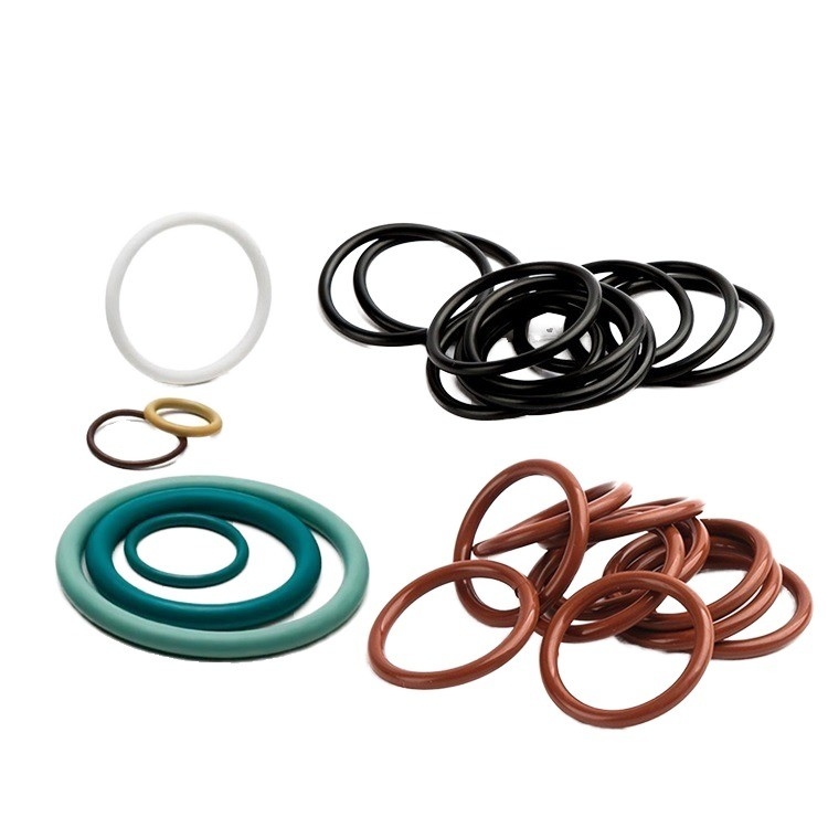 فرآوری سفارشی مهر و موم سیلیکون O-Ring درجه حرارت بالا NBR FKM برای محصولات لاستیکی