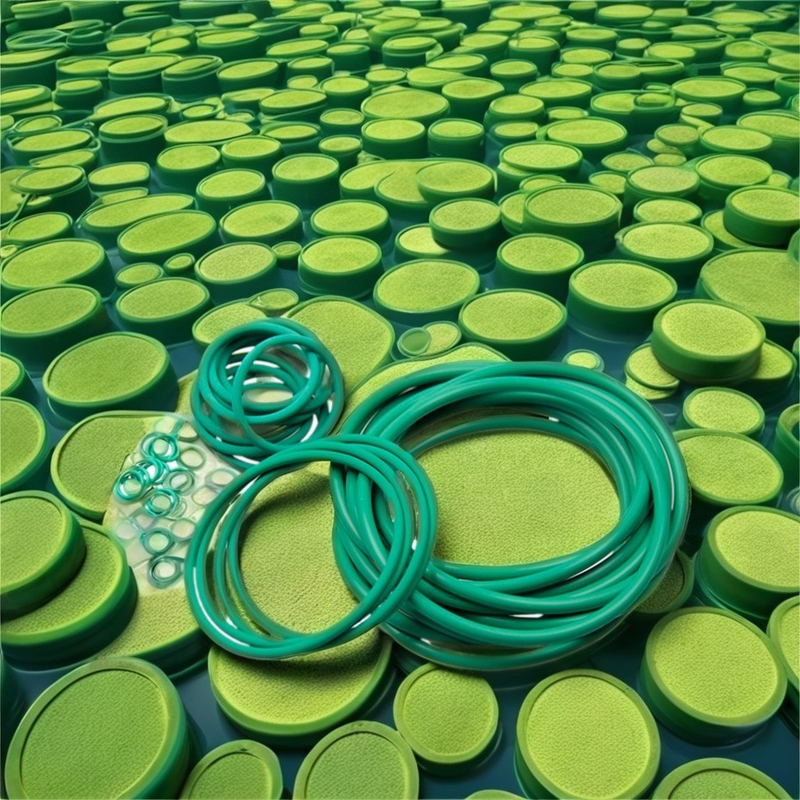 حلقه O در رنگ سفارشی برای استفاده خاص از مواد AEM/EPDM/FKM/NBR ORK
