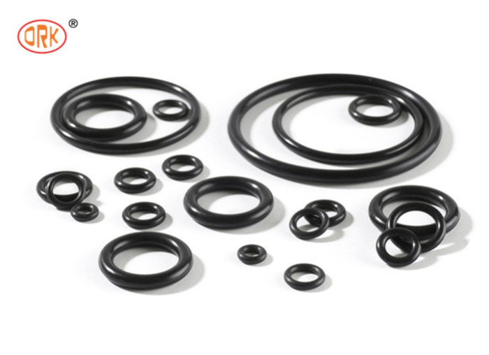FKM مهر و موم PTFE FEP حلقه های O-ring سیلیکونی برای هر رنگ 30-90 ساحل یک محدوده سختی