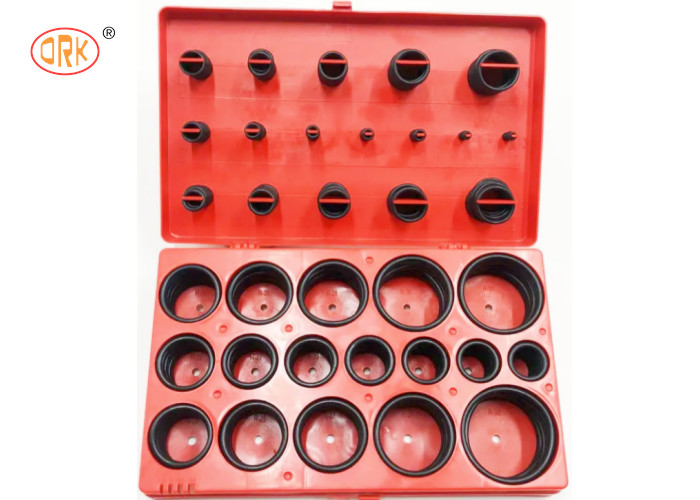 مقاومت خوب در برابر روغن سیاه NBR 70 Shore یک کیت O-ring Box برای Excavator هیدرولیک سیلندر