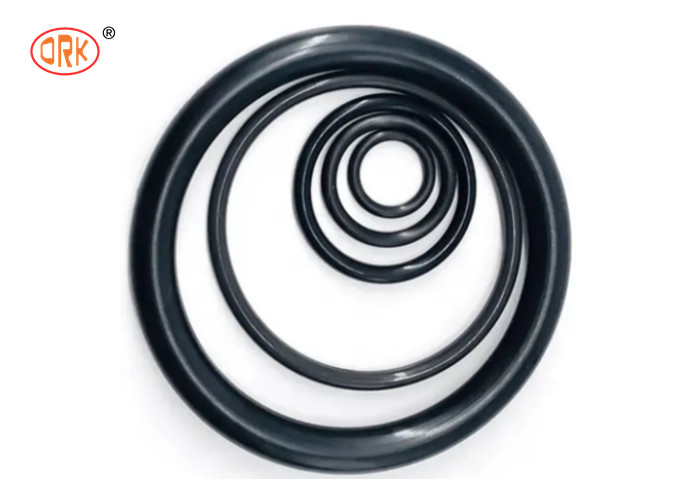 70 محدوده سختی NBR لاستیک O-ring رنگ سیاه برای مهر و موم برتر در هر صنعت