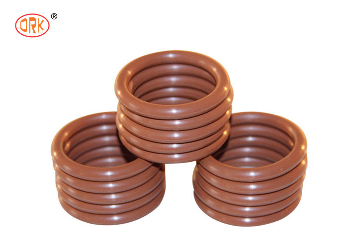 AS568 PG اندازه استاندارد FKM مهر لاستیکی FPM EPDM اتومبیل Ac O حلقه های قهوه ای