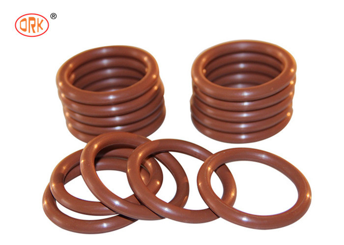 AS568 PG اندازه استاندارد FKM مهر لاستیکی FPM EPDM اتومبیل Ac O حلقه های قهوه ای