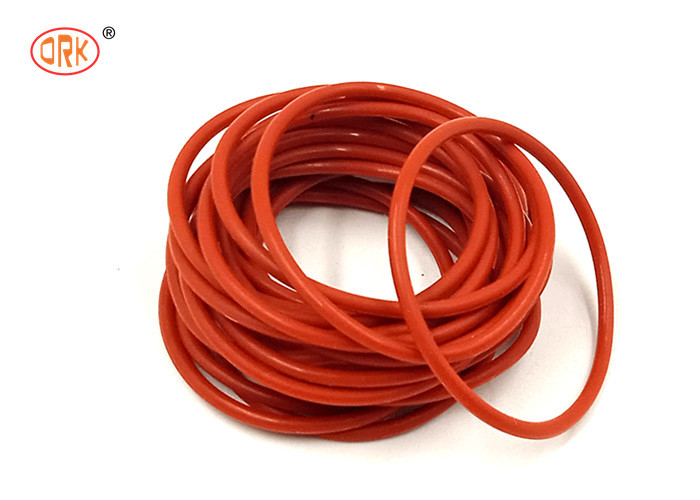 ORK AS568 PG اندازه استاندارد قرمز FKM / FPM لاستیک O-ring برای مهر و موم و گاز
