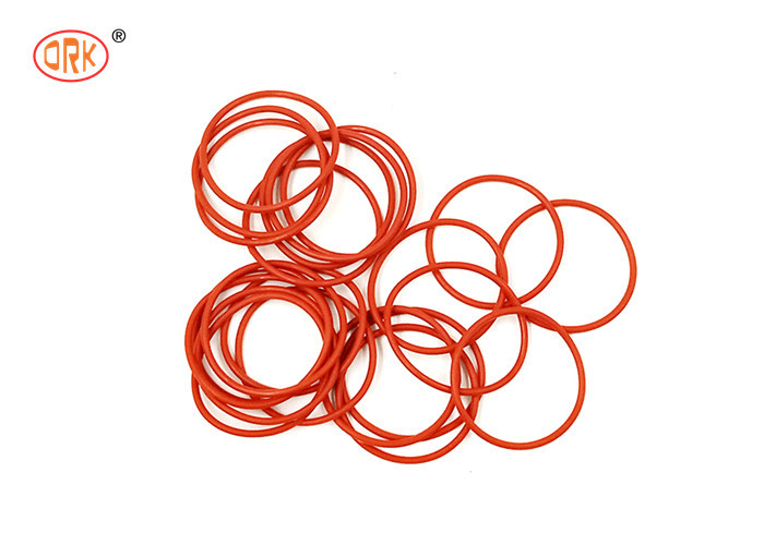 ORK AS568 PG اندازه استاندارد قرمز FKM / FPM لاستیک O-ring برای مهر و موم و گاز