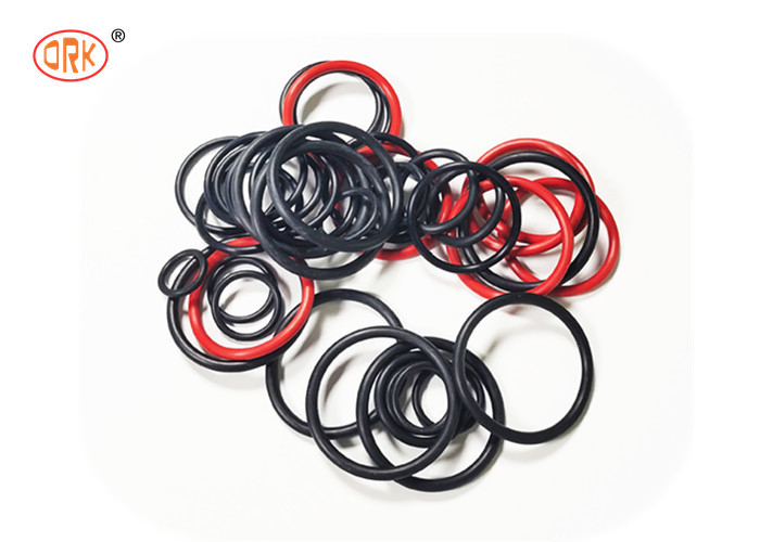 قرمز سیاه رنگ سفارشی شده EPDM انواع لاستیک O-ring مواد مهر و موم برای کاربردهای فشار بالا