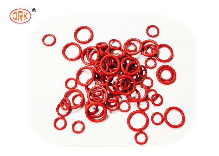 11.5*1.75/3mmx1.75mm دمای بالا 300°C حلقه های سیلیکونی O برای مهر و موم ماشین آلات درجه غذایی