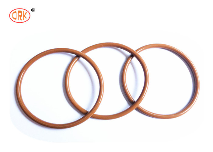 مهر و موم های O-Ring استاندارد سیلیکونی رنگ نارنجی مقاوم در برابر دمای بالا برای تجهیزات پزشکی