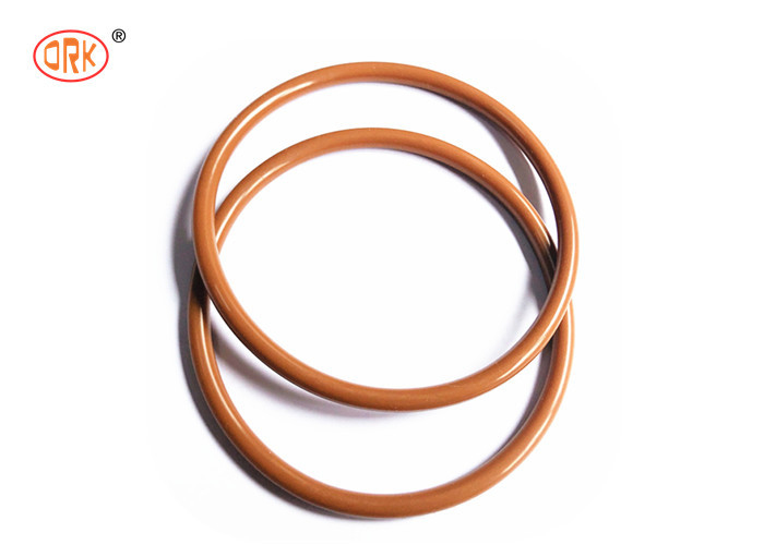 مهر و موم های O-Ring استاندارد سیلیکونی رنگ نارنجی مقاوم در برابر دمای بالا برای تجهیزات پزشکی