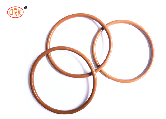 مهر و موم های O-Ring استاندارد سیلیکونی رنگ نارنجی مقاوم در برابر دمای بالا برای تجهیزات پزشکی