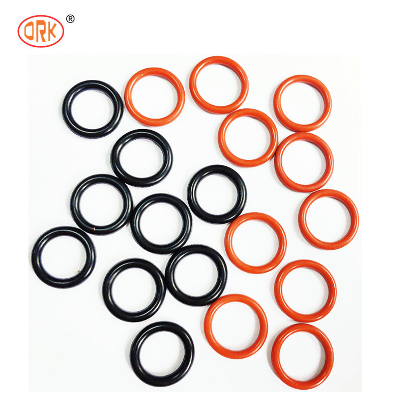 Rohs سازگار با پلاستیک لوله لاستیک مهر رنگارنگ سیلیکون O حلقه مواد Epdm FKM NBR