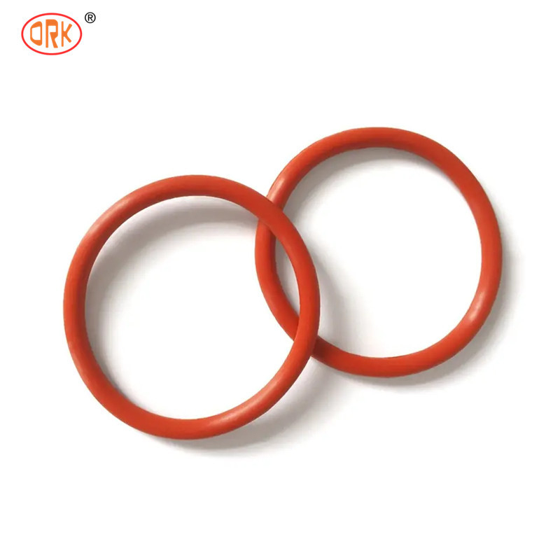 رنگ قرمز Elastomer O Ring EPDM FKM NBR 70 Shore لاستیک O Ring سیلیکون مهر و موم بالا اندازه سفارشی