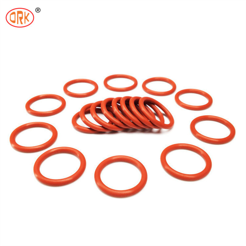 رنگ قرمز Elastomer O Ring EPDM FKM NBR 70 Shore لاستیک O Ring سیلیکون مهر و موم بالا اندازه سفارشی