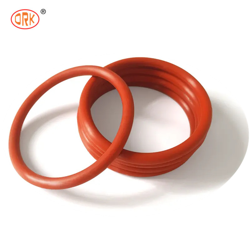 رنگ قرمز Elastomer O Ring EPDM FKM NBR 70 Shore لاستیک O Ring سیلیکون مهر و موم بالا اندازه سفارشی