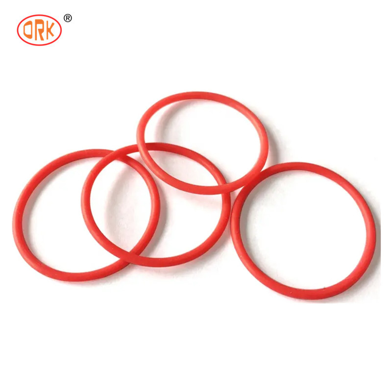 رنگ قرمز Elastomer O Ring EPDM FKM NBR 70 Shore لاستیک O Ring سیلیکون مهر و موم بالا اندازه سفارشی
