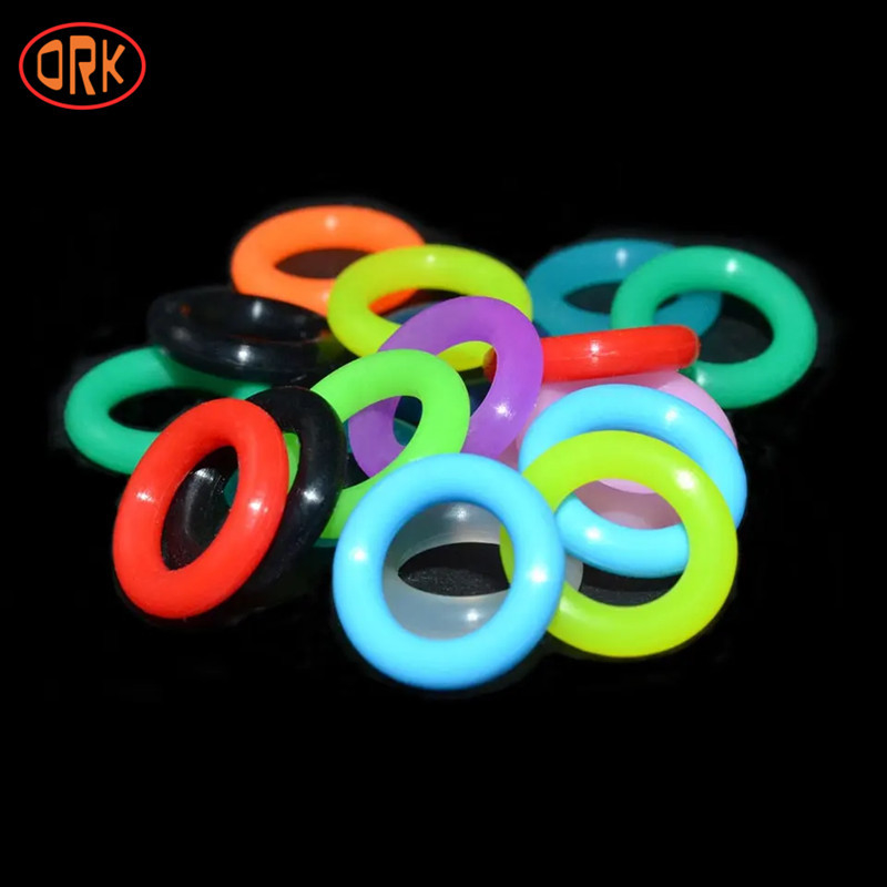 مهر و موم لاستیکی نانو اسپری سفارشی پوشش دوگانه PTFE FKM O حلقه مهر و موم