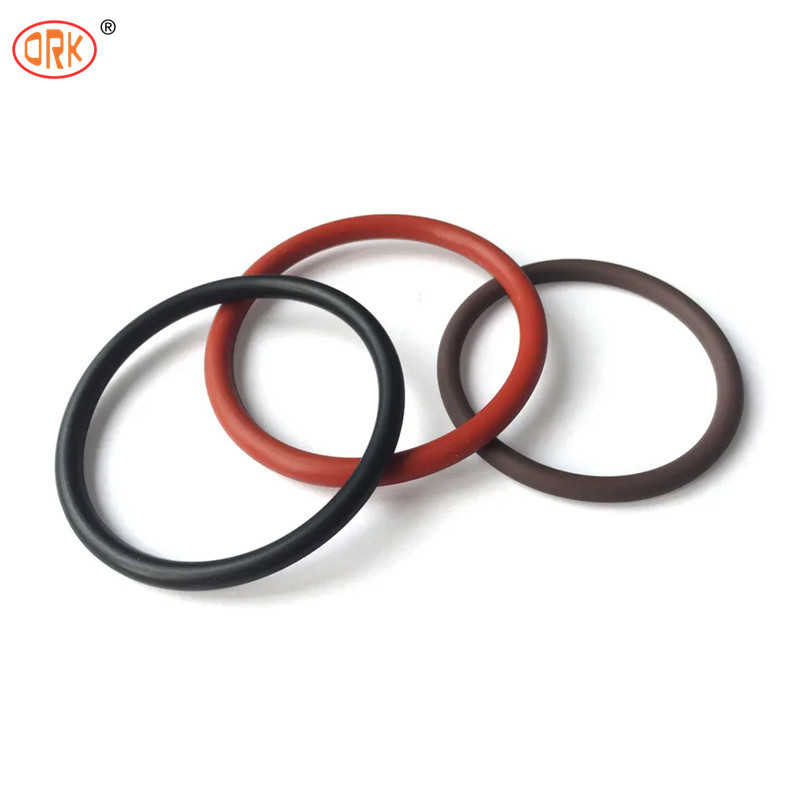 NBR 90 Shore AEM پمپ لاستیکی مهر O حلقه سفارشی رنگ EPDM FKM Elastomer