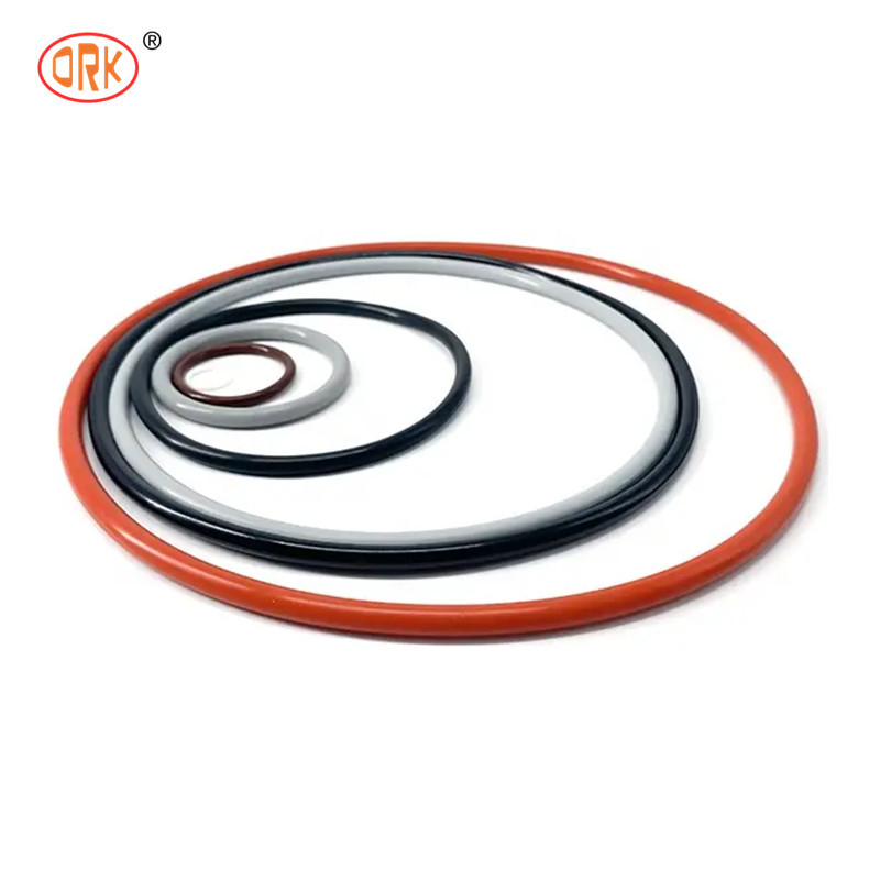 NBR 90 Shore AEM پمپ لاستیکی مهر O حلقه سفارشی رنگ EPDM FKM Elastomer