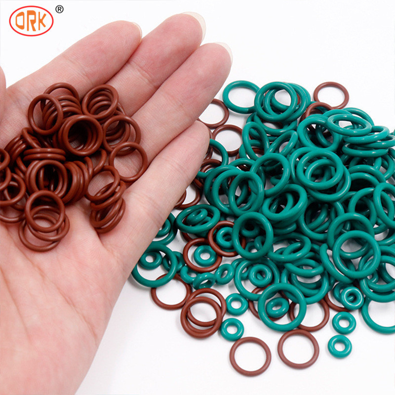 مهر لاستیکی لوله رنگی سفارشی NBR FKM EPDM سیلیکون AEM O Ring